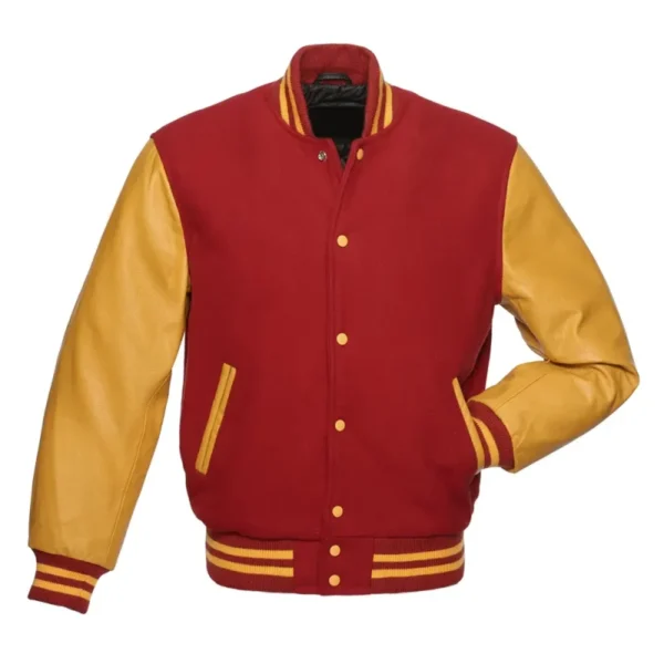 Red and Gold Varsity Jacket (6)
