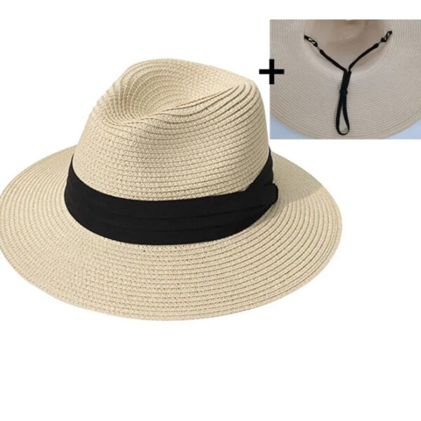 Beige Foldable Bucket Hat