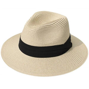 Beige Foldable Bucket Hat