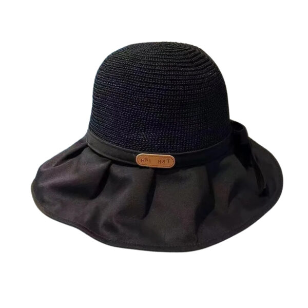 Black Fisherman Bucket Hat