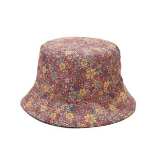 Green Printed Bucket Hat