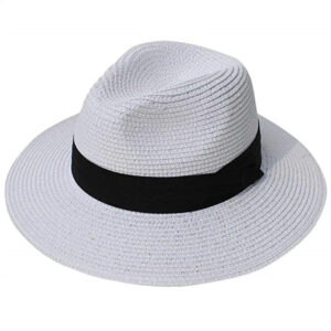 White Foldable Bucket Hat
